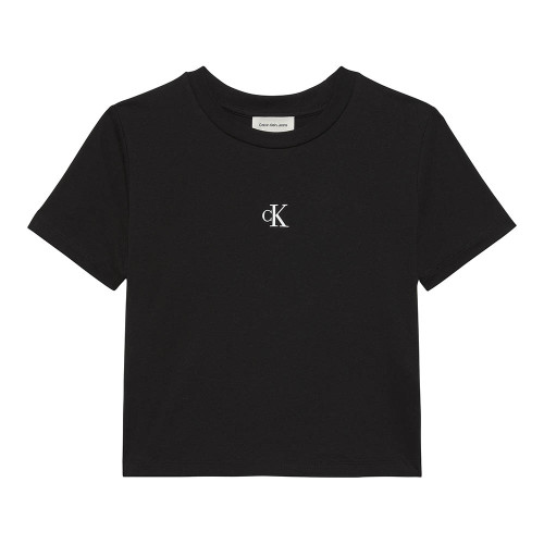 Calvin Klein Γυναικεία κοντομάνικη μπλούζα Monogram crop top
